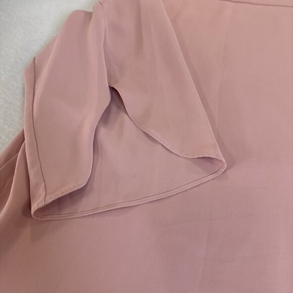 Taohuadao Women Size 2XL Blouse Pink & Blue Top 3/4 Sleeve Set of 2 - Picture 8 of 16